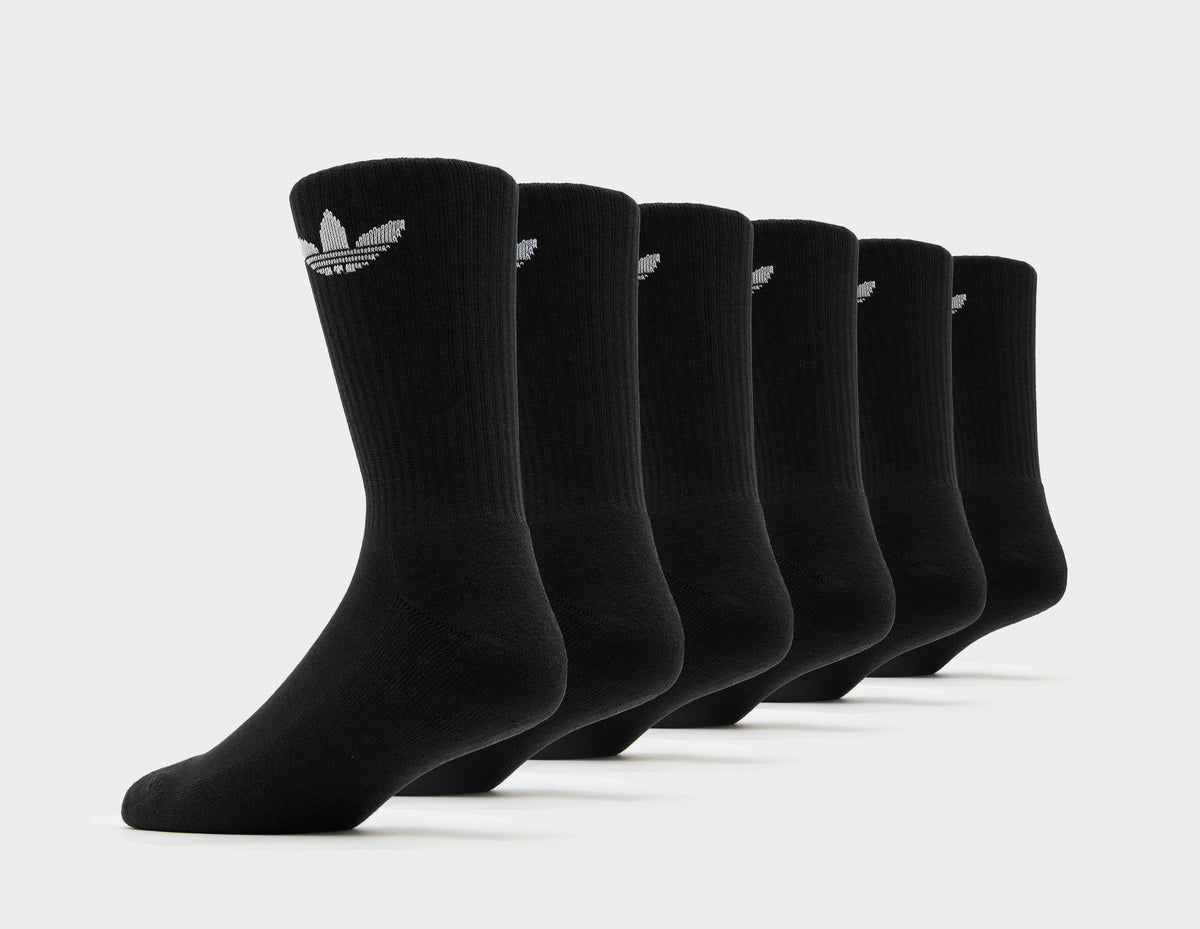 adidas Originals 6-Pack Trefoil Cushion Crew Socks