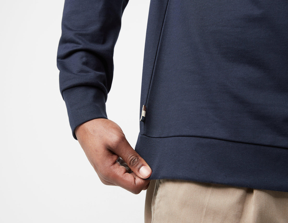 Aquascutum Small Logo 1/4 Zip Sweatshirt