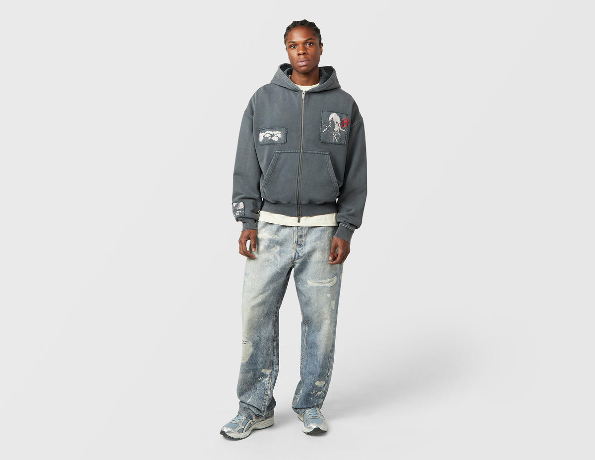 Home Grown x Stranger Things Villains Patch Zip Hoodie