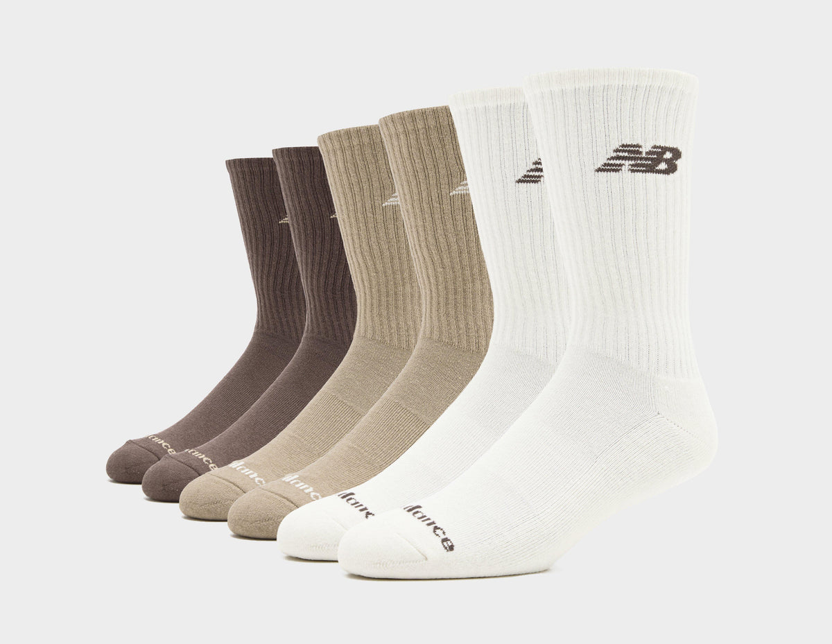 New Balance 6-Pack Everyday Crew Socks