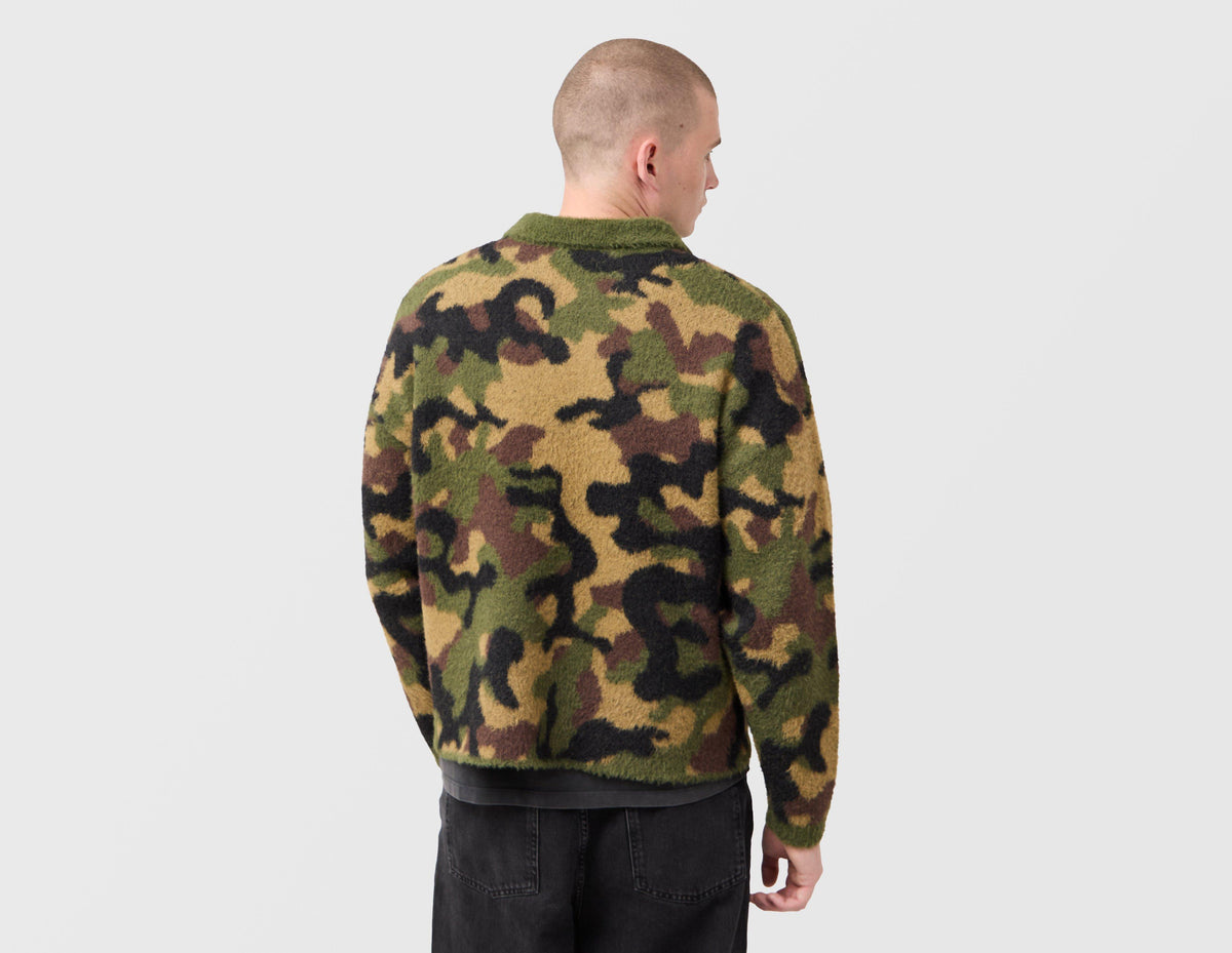 Home Grown Camo Knit Polo