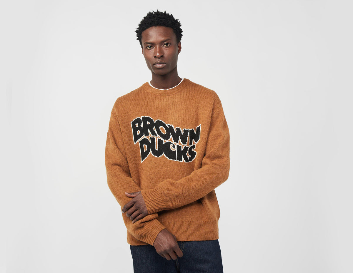 Carhartt WIP Brown Ducks Knit Sweater