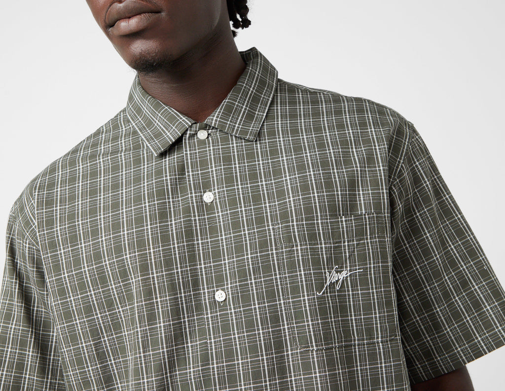 XLARGE Embroidered Plaid Shirt