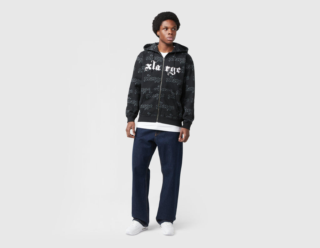 XLARGE Allover Logo Zip Hoodie