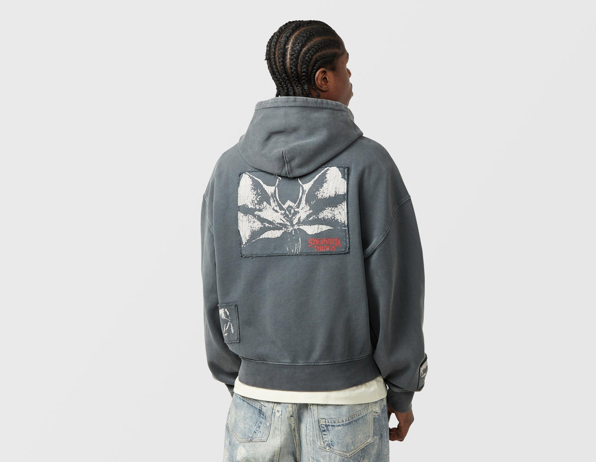 Home Grown x Stranger Things Villains Patch Zip Hoodie