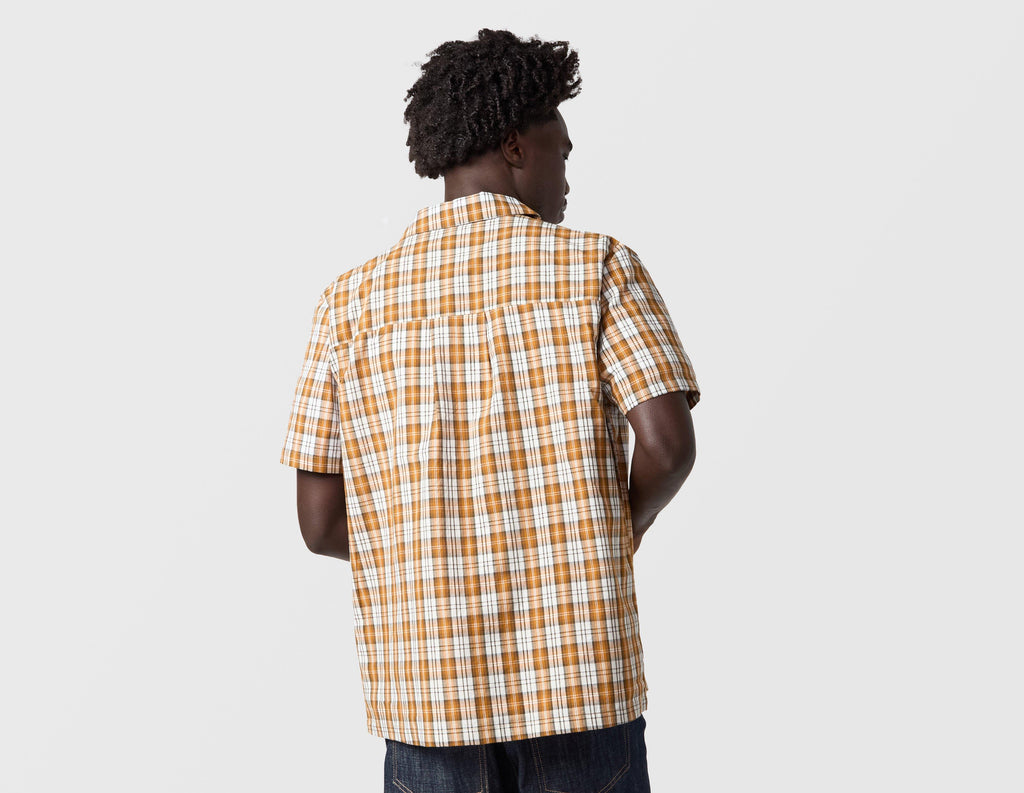 Sergio Tacchini Ben Short Sleeve Shirt Brown – size? Ireland