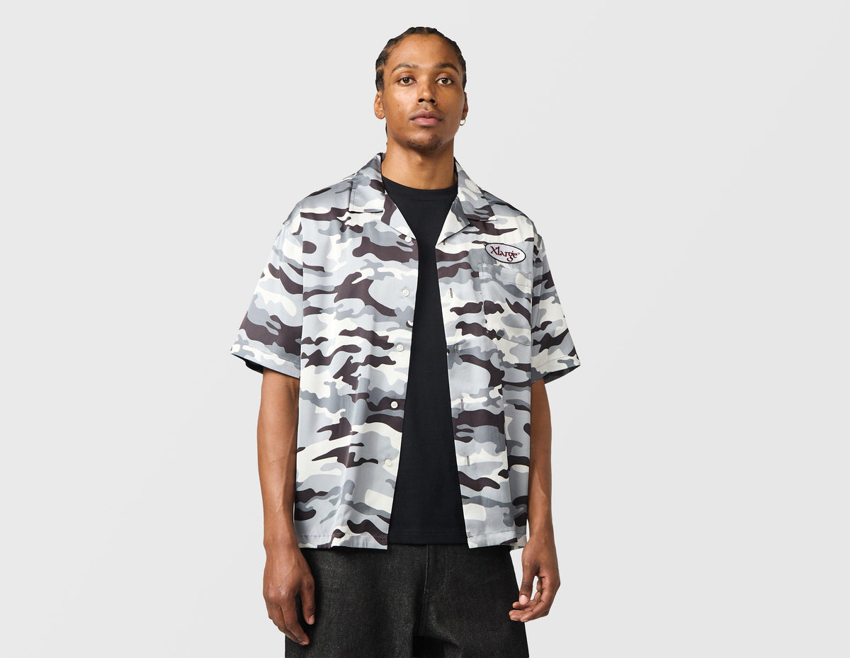 XLARGE Camo Camp Shirt