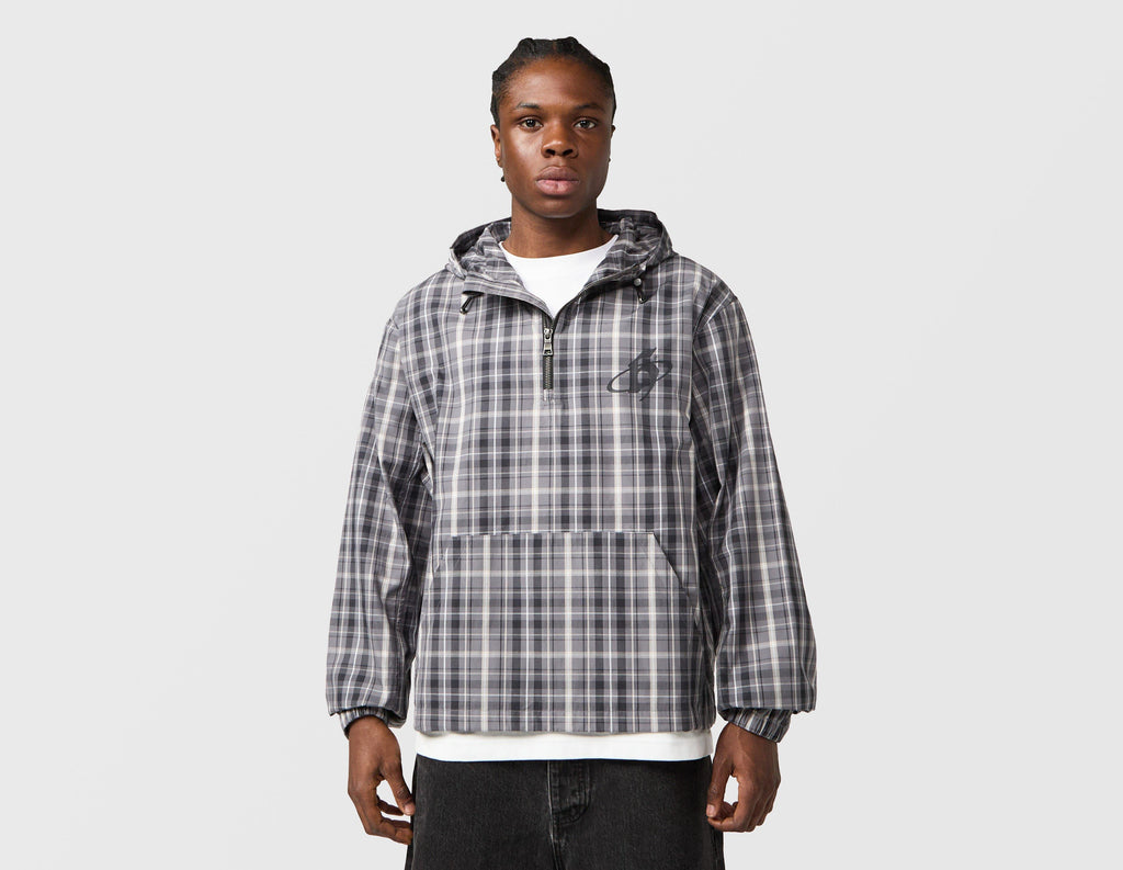 Home Grown Dover 1/4 Zip Check Jacket