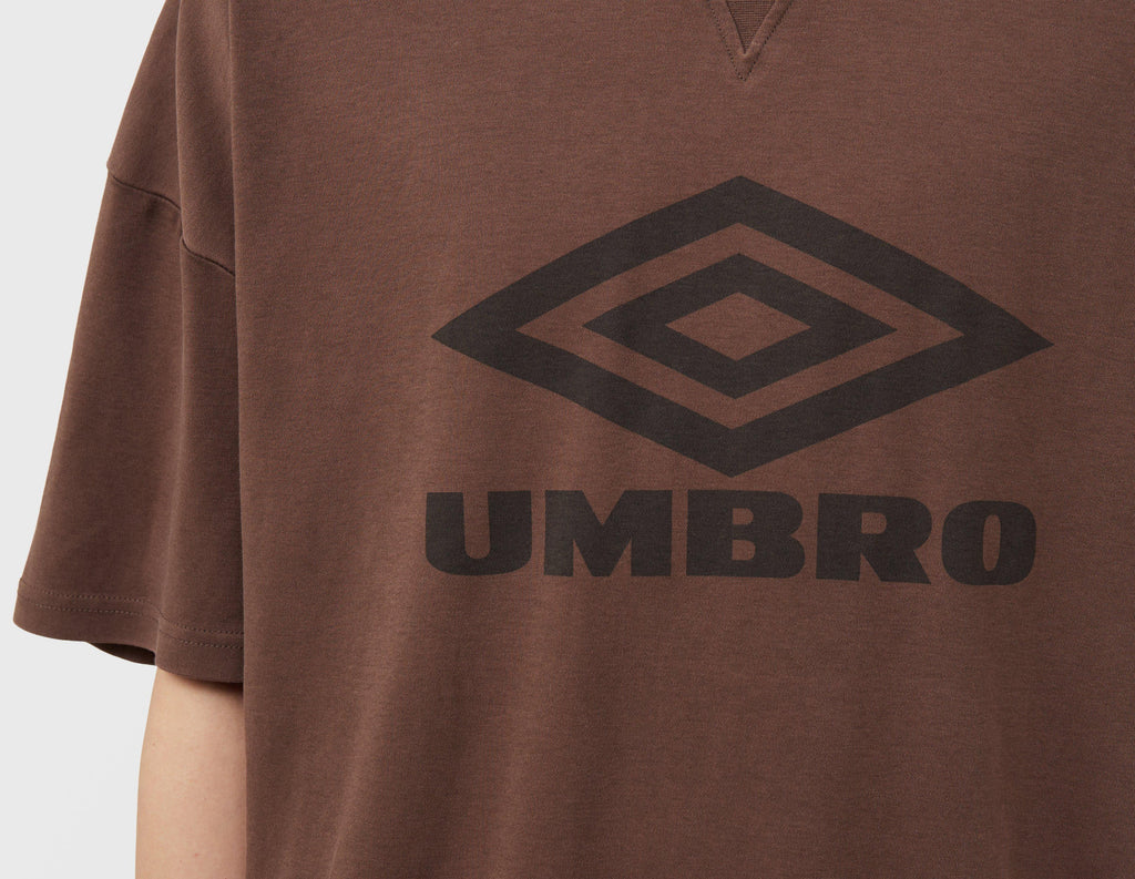 Umbro Sports Culture Washed Boxy T-Shirt Brown – size? Ireland