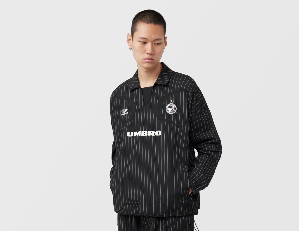 Umbro Sports Culture Pinstripe Drill Top Black – size? Ireland