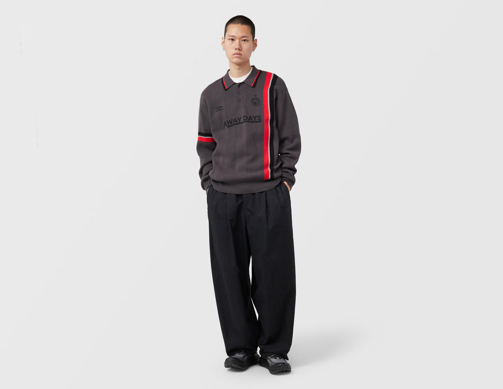 Umbro Sports Culture Long Sleeve Knit Polo