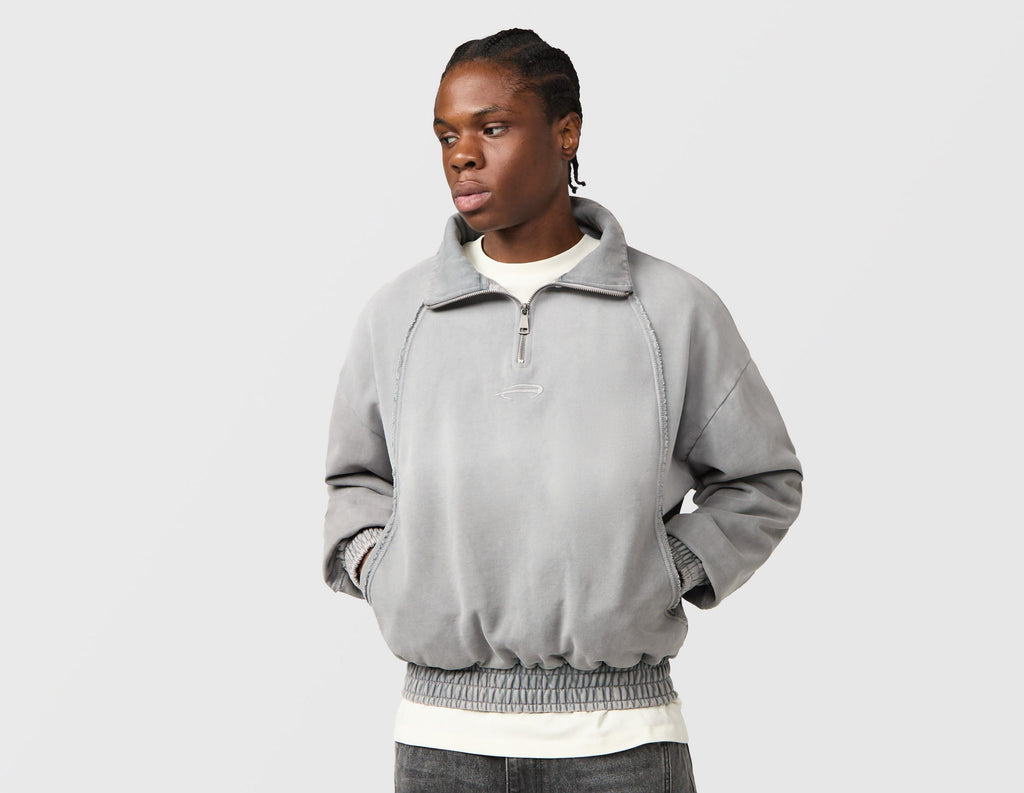 Alte Systems Augment 1/4 Zip Sweatshirt Grey – size? Ireland