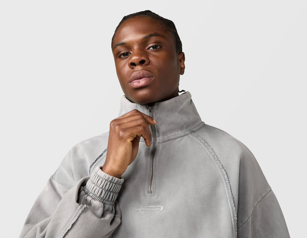 Alte Systems Augment 1/4 Zip Sweatshirt Grey – size? Ireland