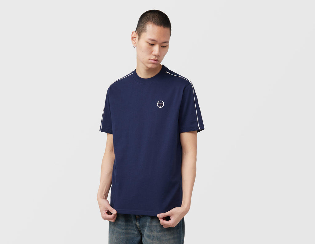 Sergio Tacchini Santis T-Shirt Navy – size? Ireland