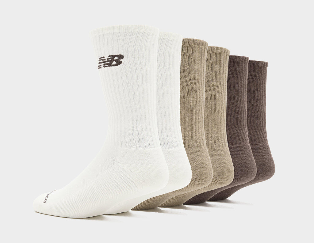 New Balance 6-Pack Everyday Crew Socks