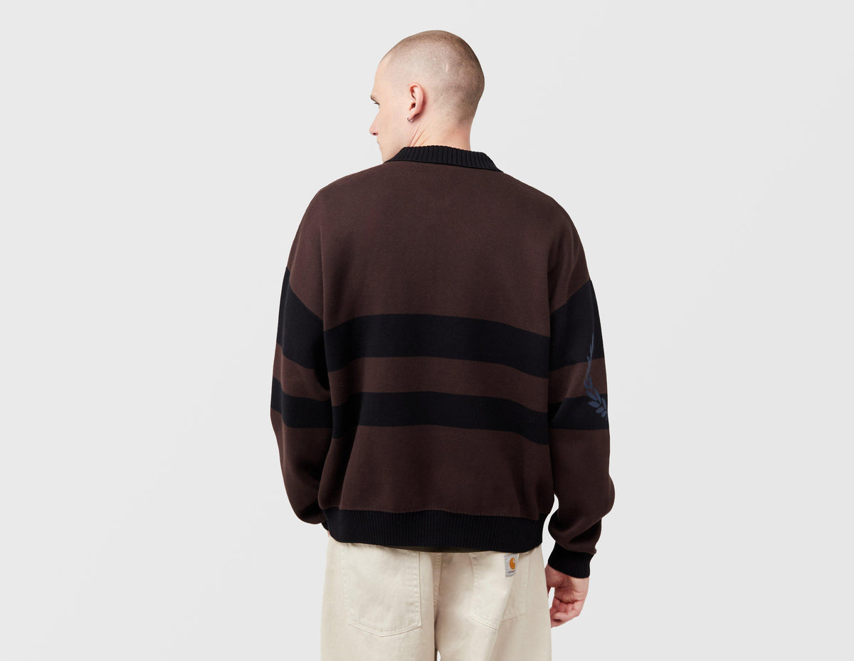 Fred Perry Tipped Zip-Through Cardigan
